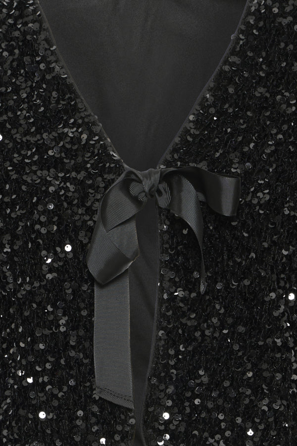 PAILLET Sequin Bow Jacket - 2 Colours Available