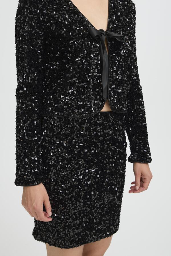 PAILLET Sequin Bow Jacket - 2 Colours Available