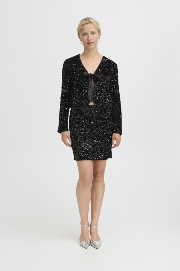 PAILLET Sequin Bow Jacket - 2 Colours Available
