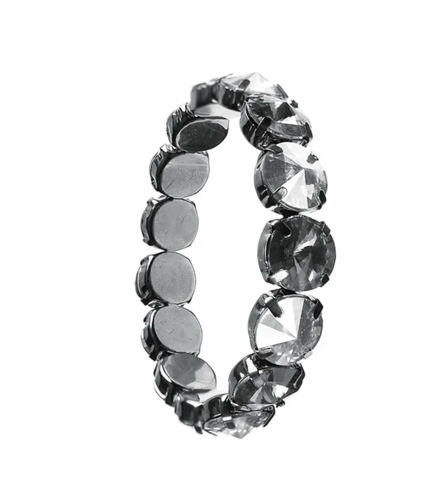 Glam Rock Crystal Stretch Bracelet - PA327