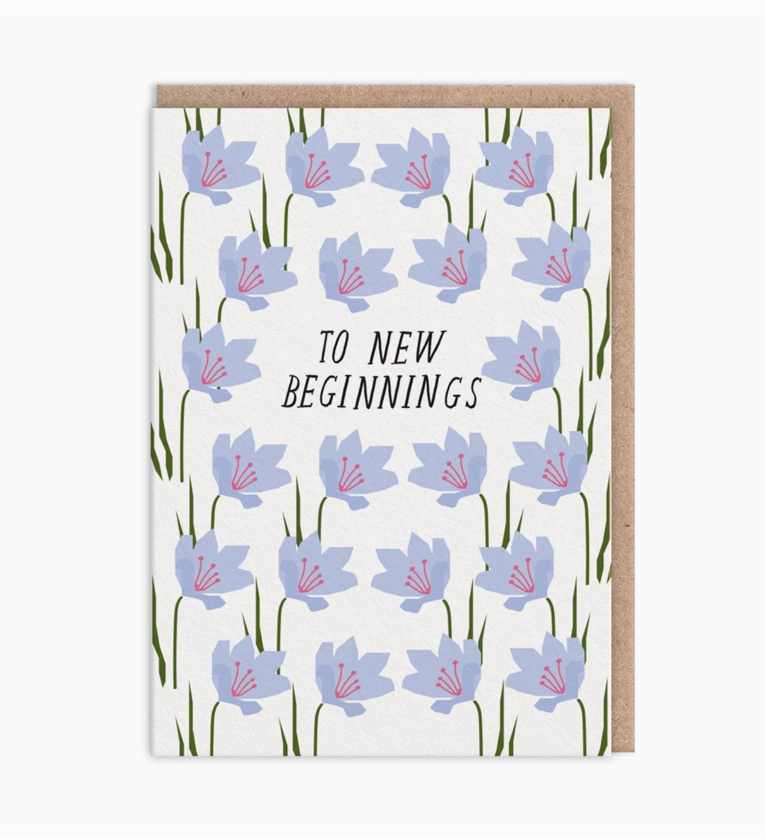To New Beginnings Greeting Card -9836