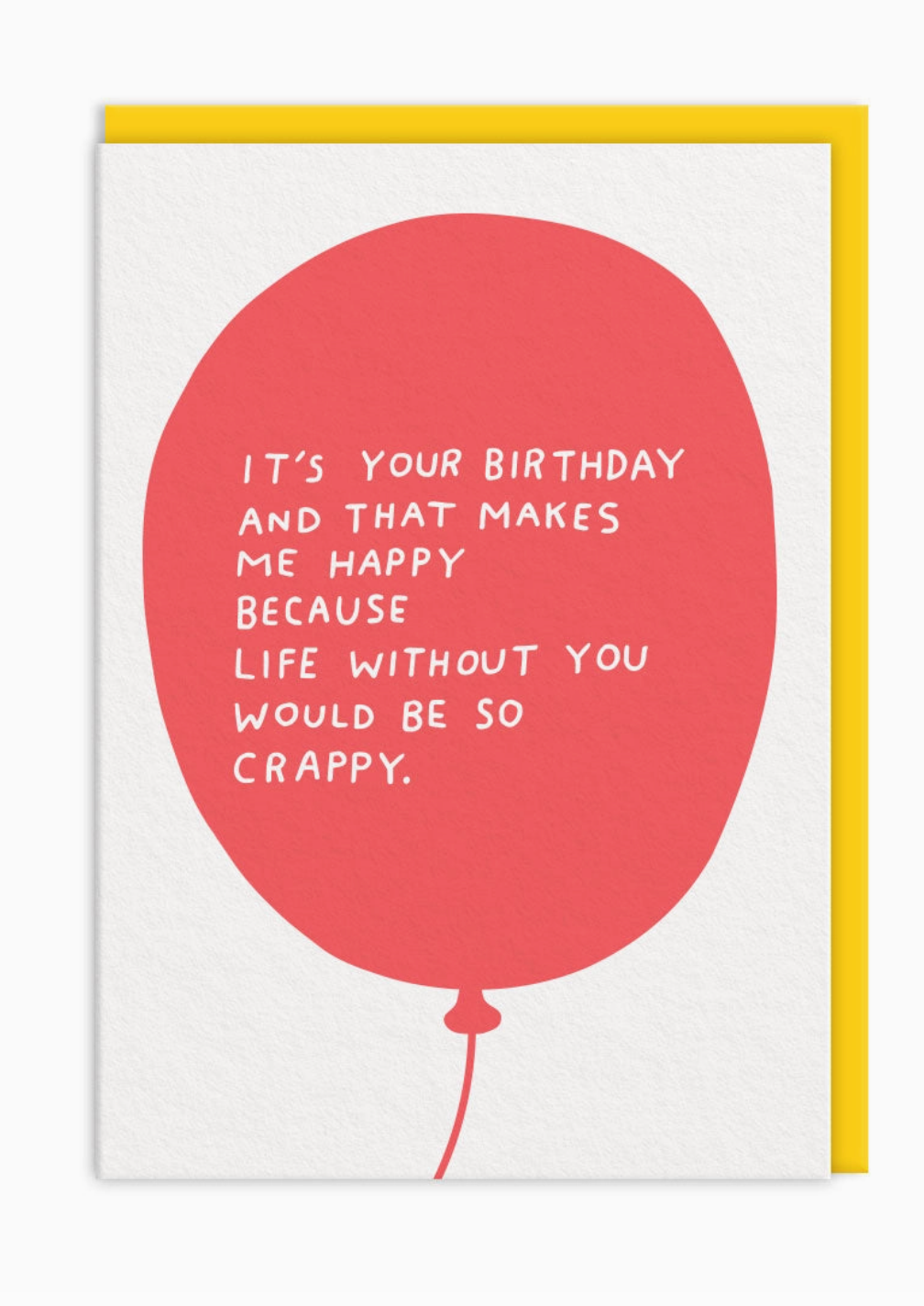 Birthday Balloon Greeting Card - 11161