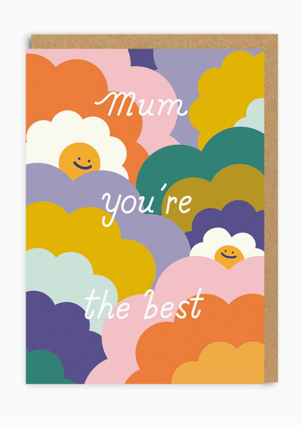 Mum You're The best Greetings Card