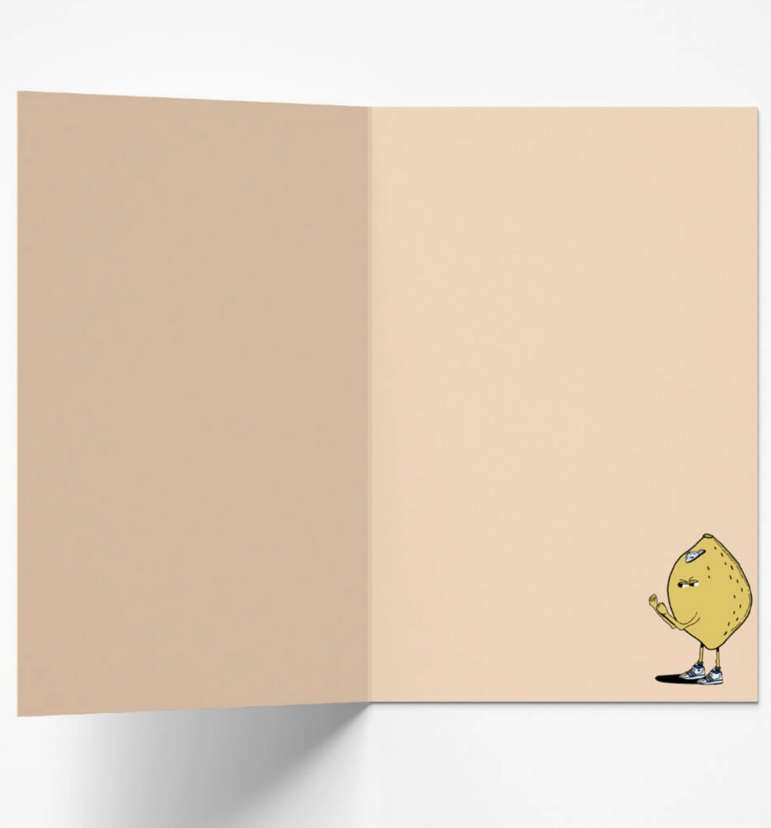 Eat the Moon When Life Gives You Lemons Greeting Card