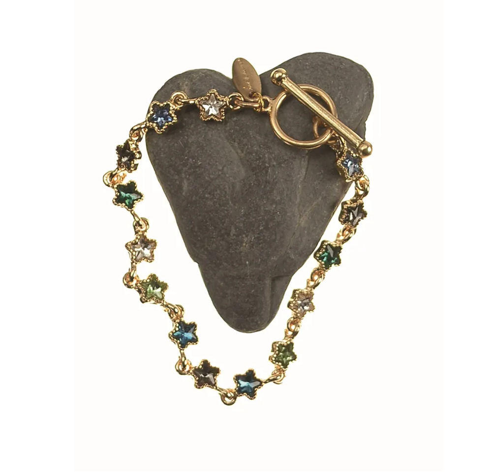 Green and Blue Starry Skies Bracelet - SC387