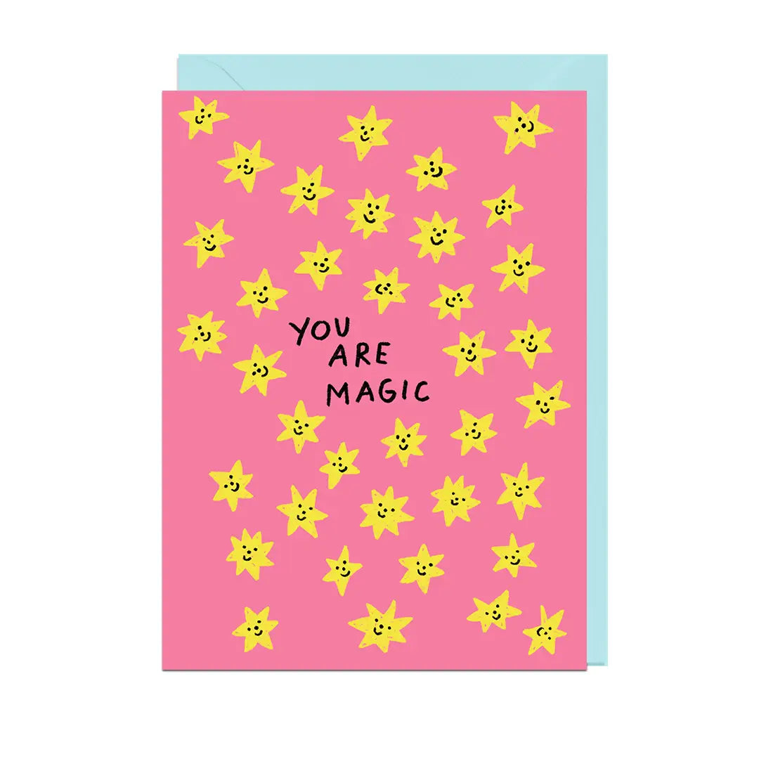 You Are Magic Stars Card