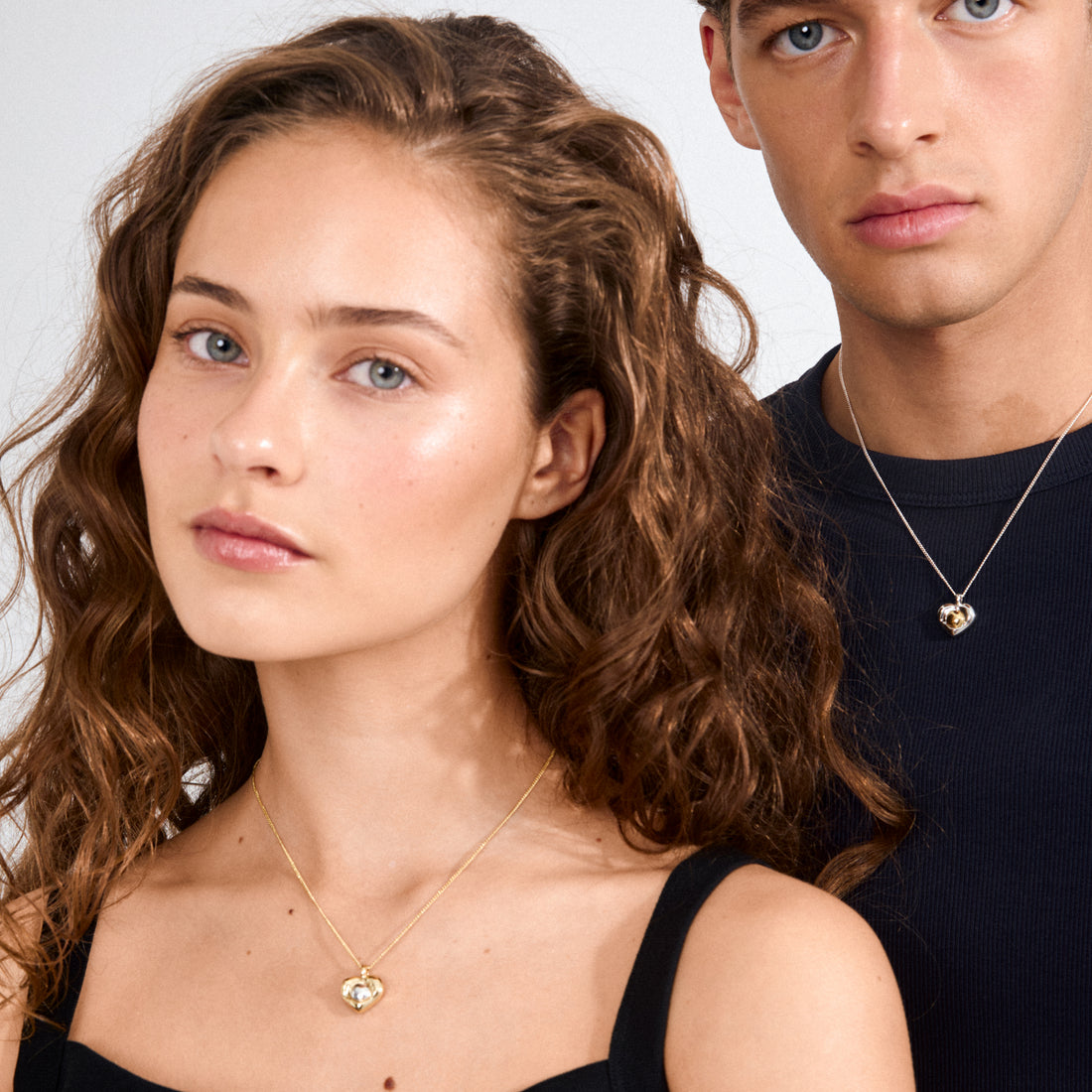 NOVA Mixed Metal Heart Necklace