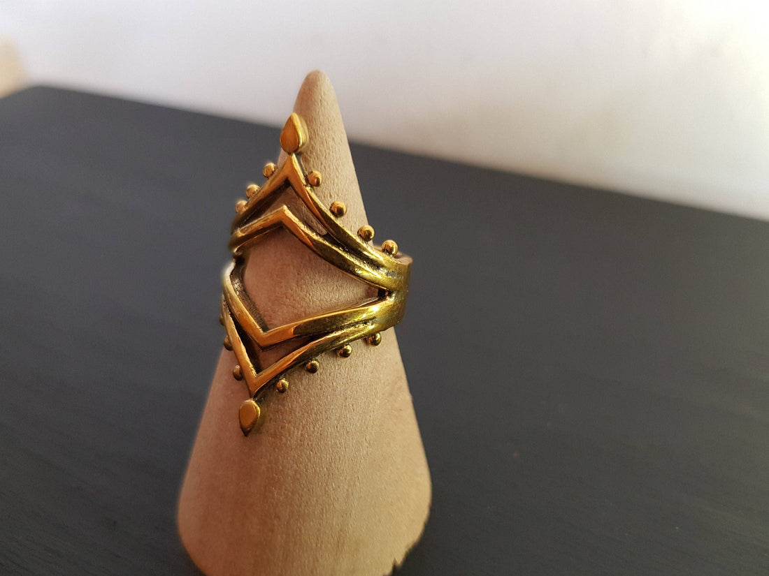 SPARK Brass Ring for Women