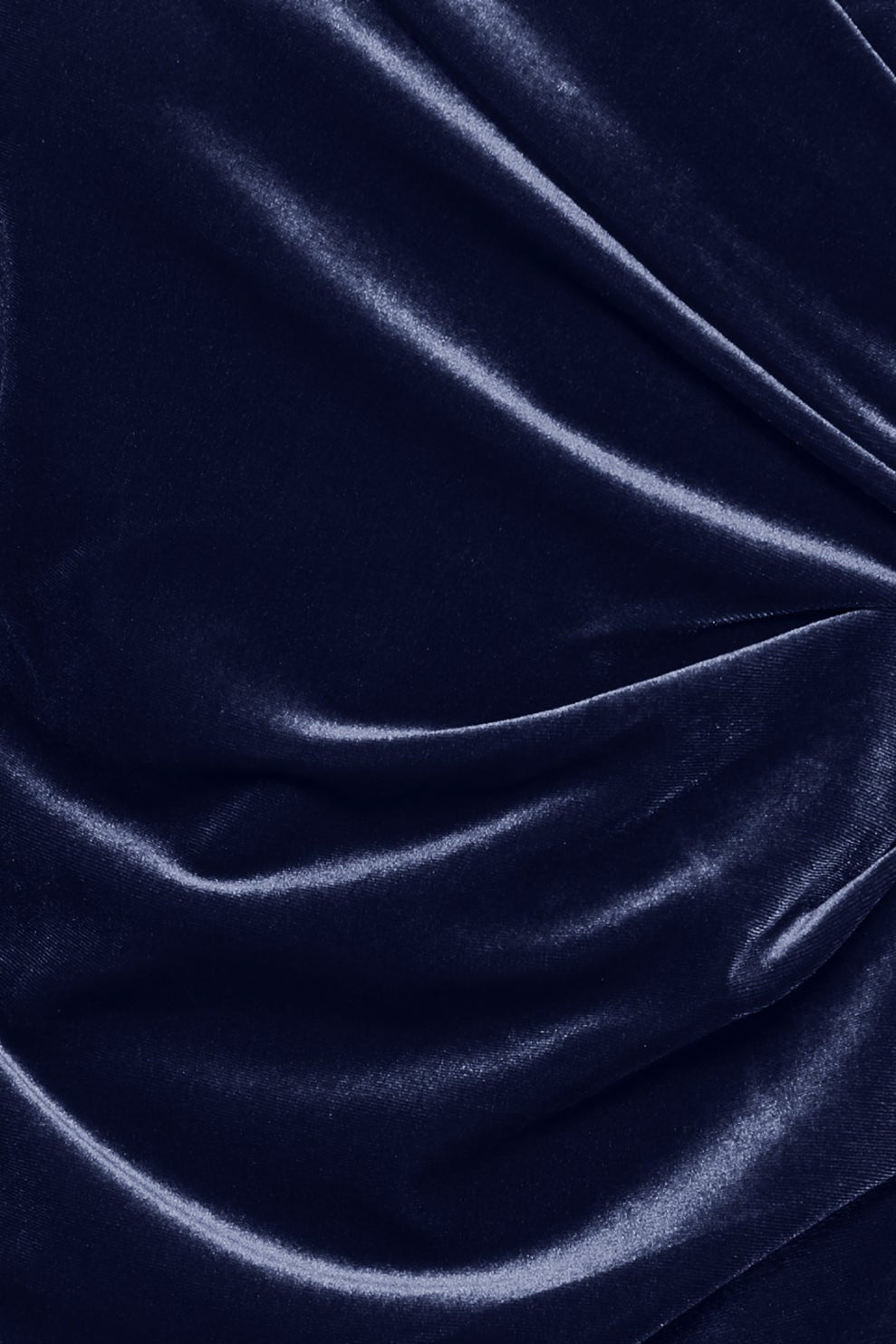 PERLINA Draping Velvet Blouse - 2 Colours Available