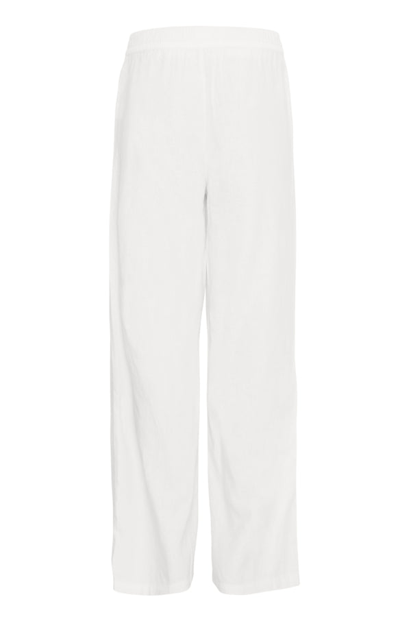 FALAKKA Linen Trousers in Off White