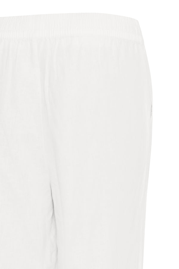 FALAKKA Linen Trousers in Off White