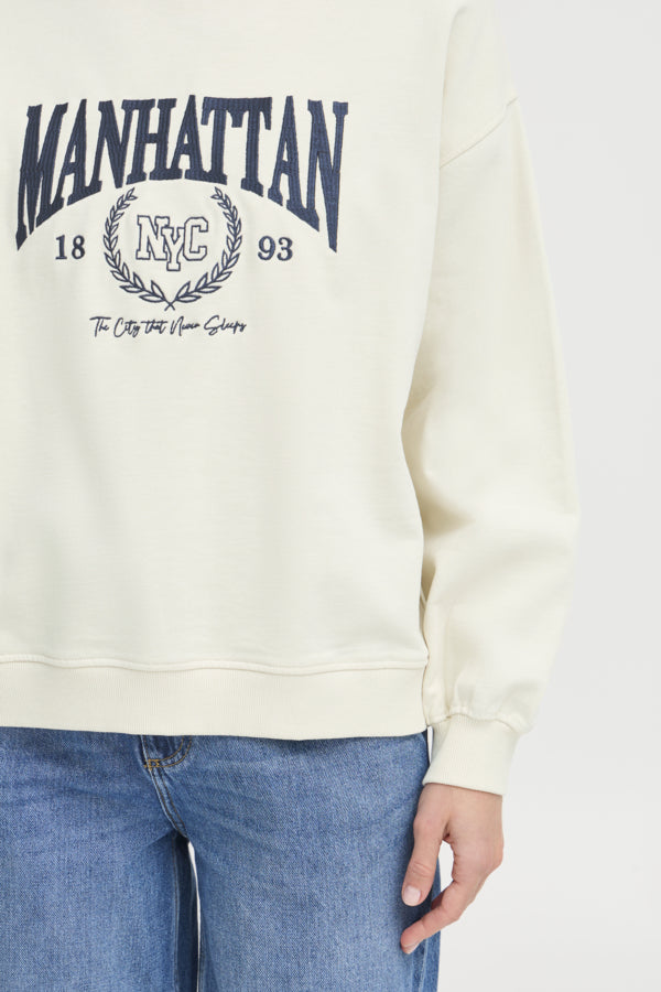 SOMA Manhattan Sweatshirt in Cream