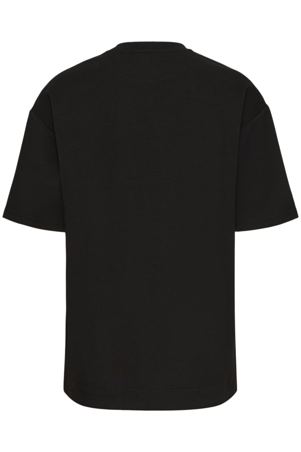 BANA 16 Super Soft Short Sleeve Sweatshirt in Black
