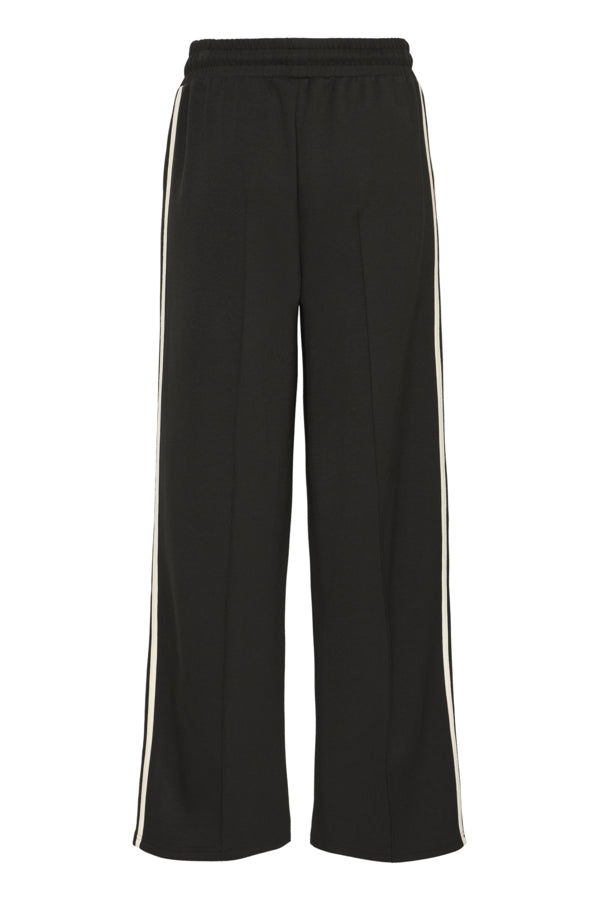 BANA 02 Side Stripe Super Soft Joggers in Black