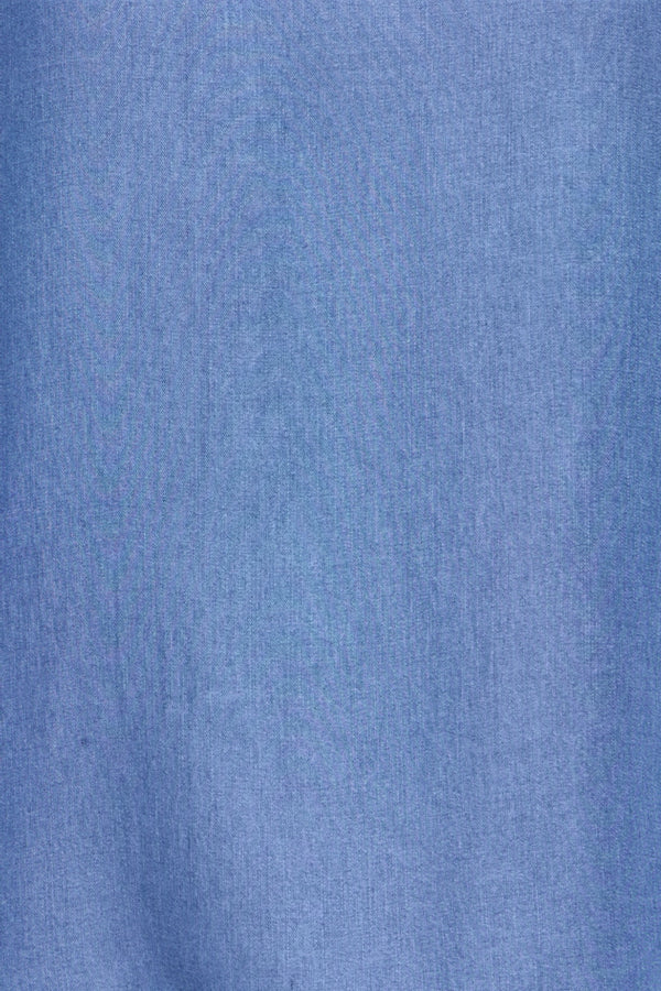 KOSMO Lyocell Sleeveless Chambray Demin Blouse
