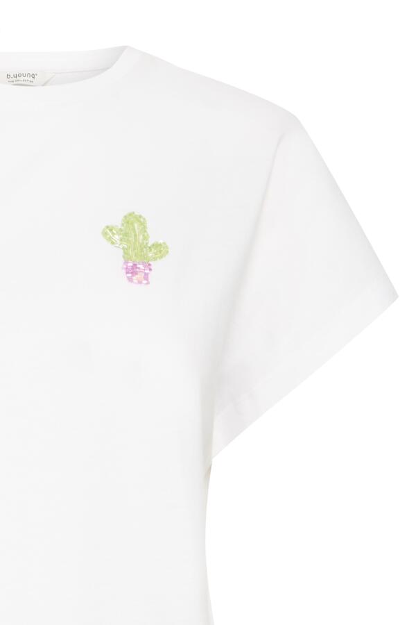SOBBE Sequin Cactus Tee