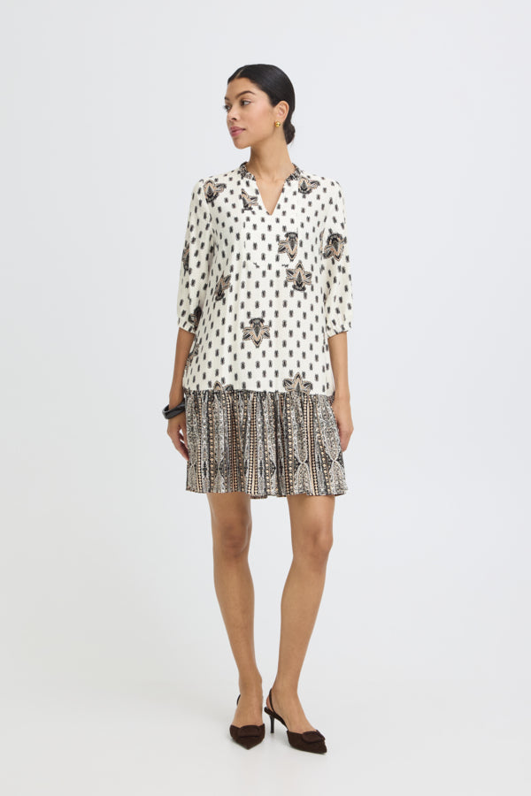 IKAIA Boho Short Paisley Print Dress