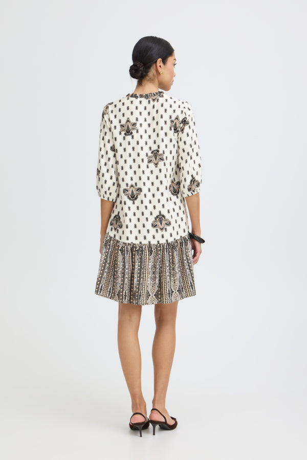 IKAIA Boho Short Paisley Print Dress