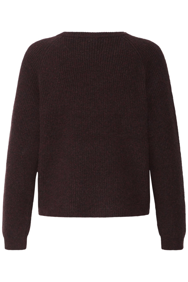 OTAJA Jumper in Brown Fudge Melange
