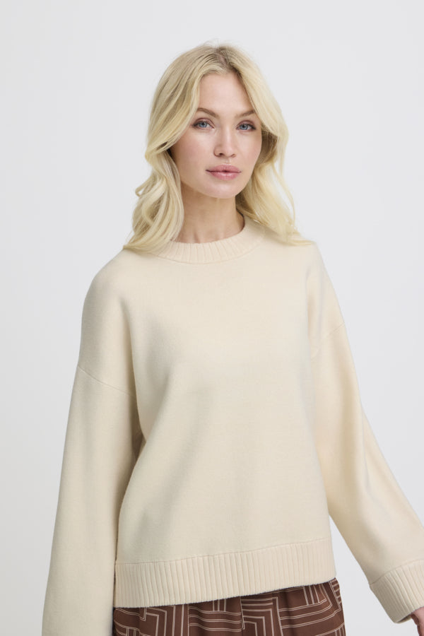 OTARI 2 Cream Knit Jumper