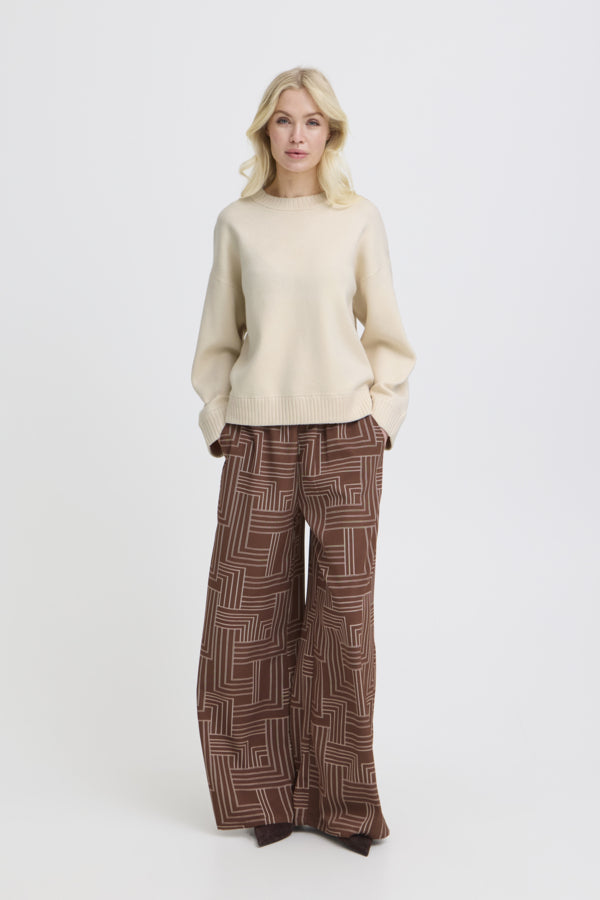 OTARI 2 Cream Knit Jumper