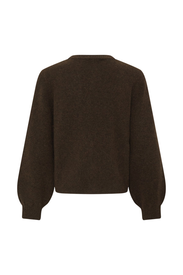 OMEA DECO Cardigan in Java Brown