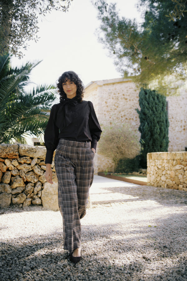 ESTOLO Check Trousers