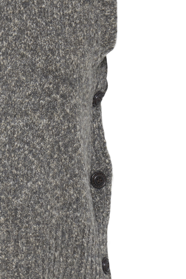 NAIMA Slipover Gillet in Grey Java Melange