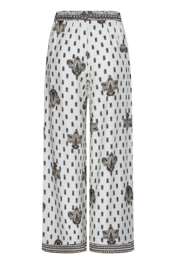 IKAIA Floaty Palazzo Trousers in Paisley Boho Print