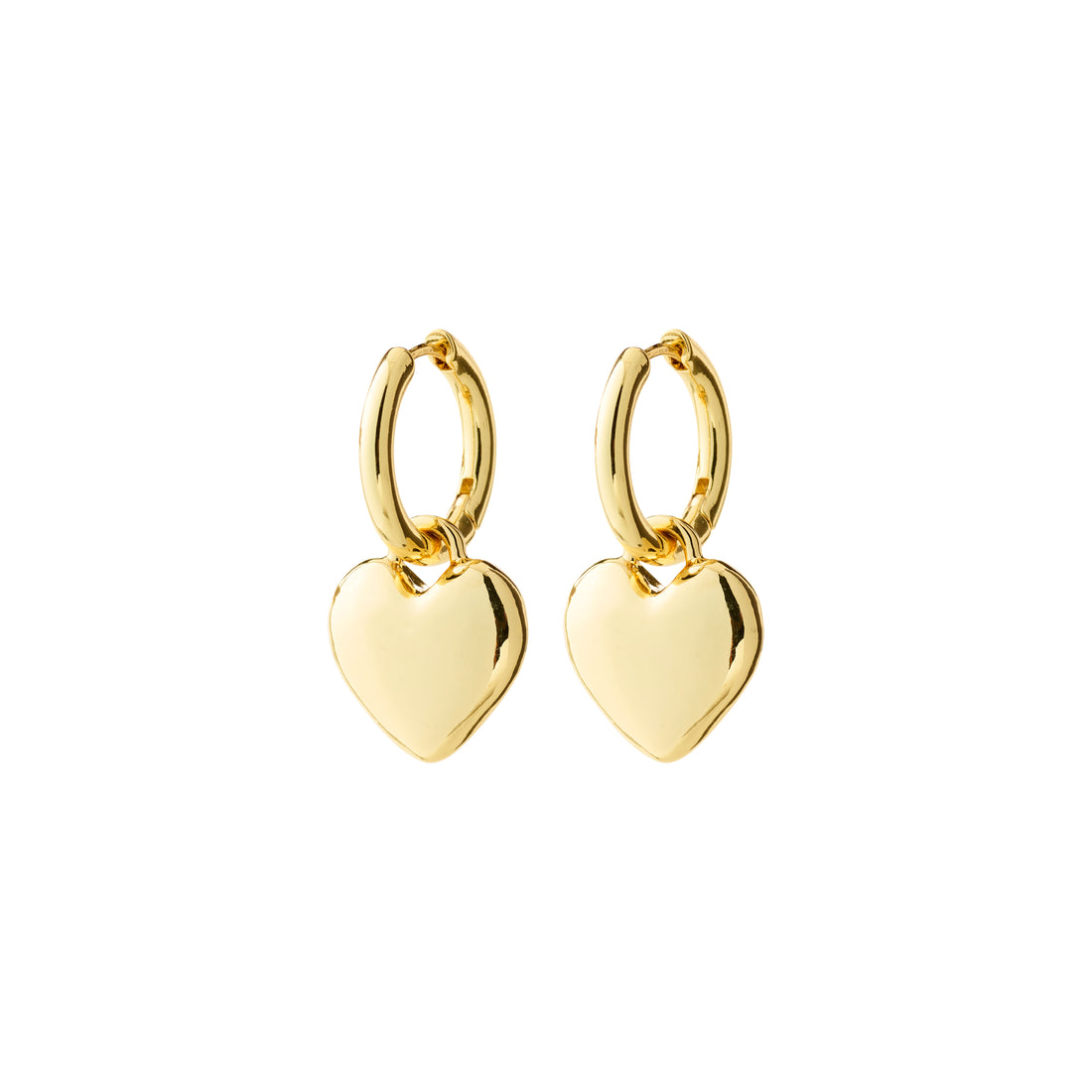 ARIEN Heart Earrings in Gold