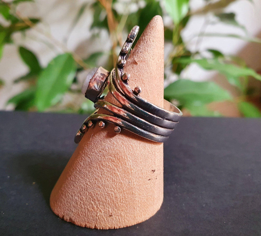 ELLA Silver & Moonstone Ring