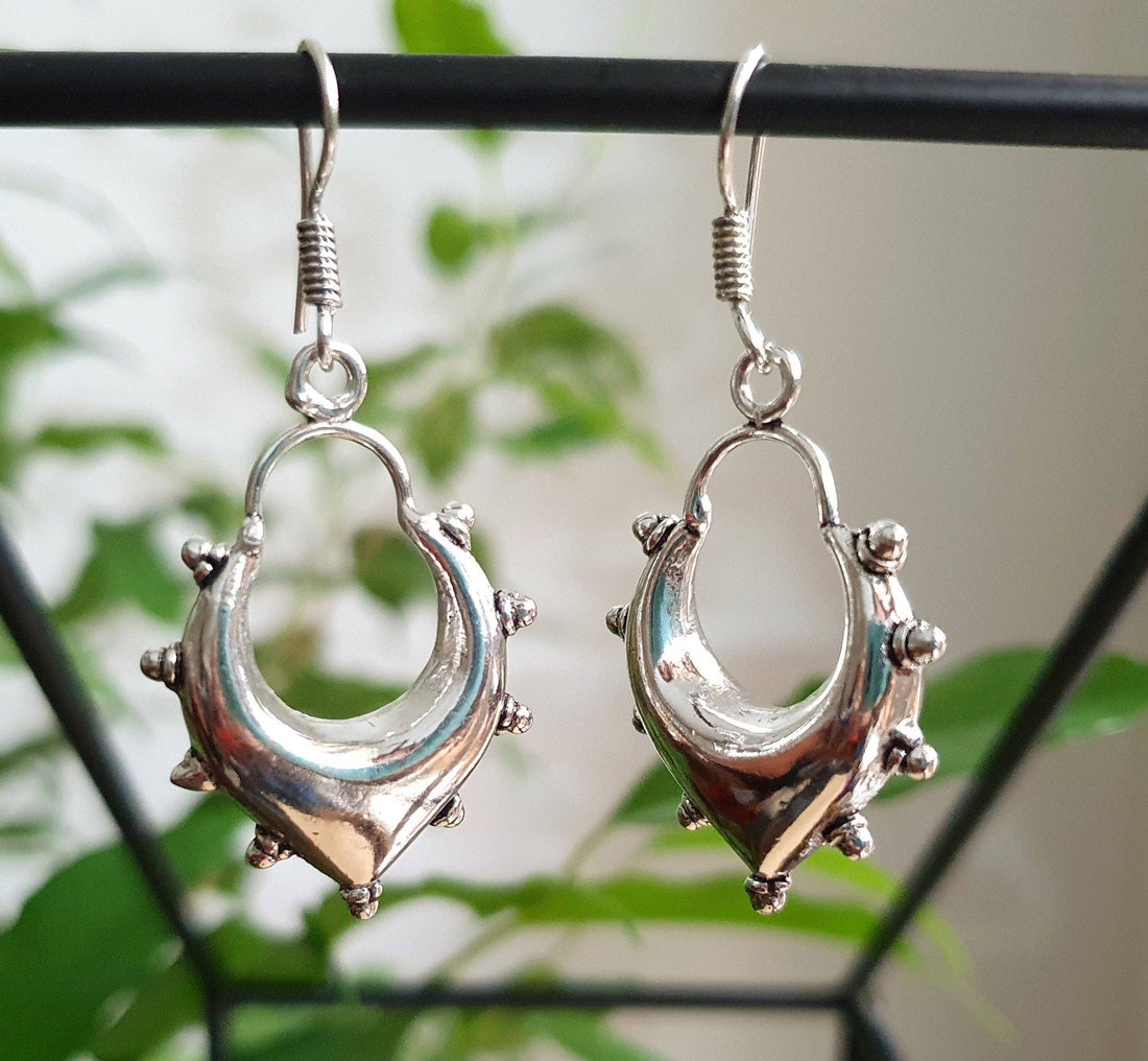 BIBI Gypsy Silver Dangle Earrings