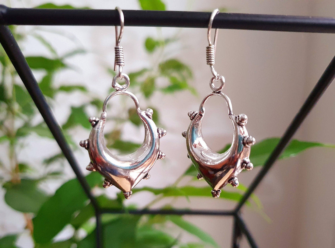 BIBI Gypsy Silver Dangle Earrings