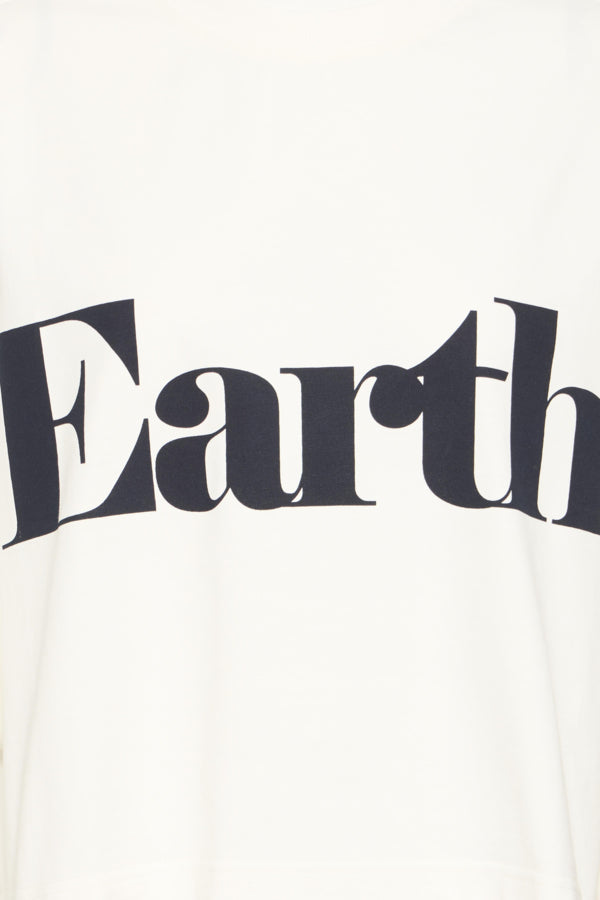 DALIA Crop Cotton Earth Tee
