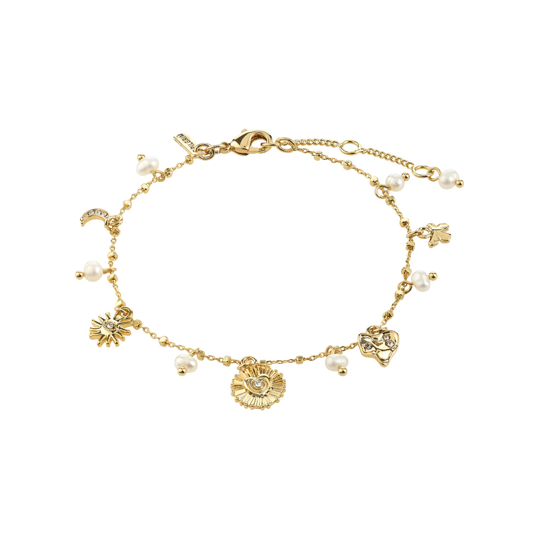MYLAN Charm Bracelet in Gold