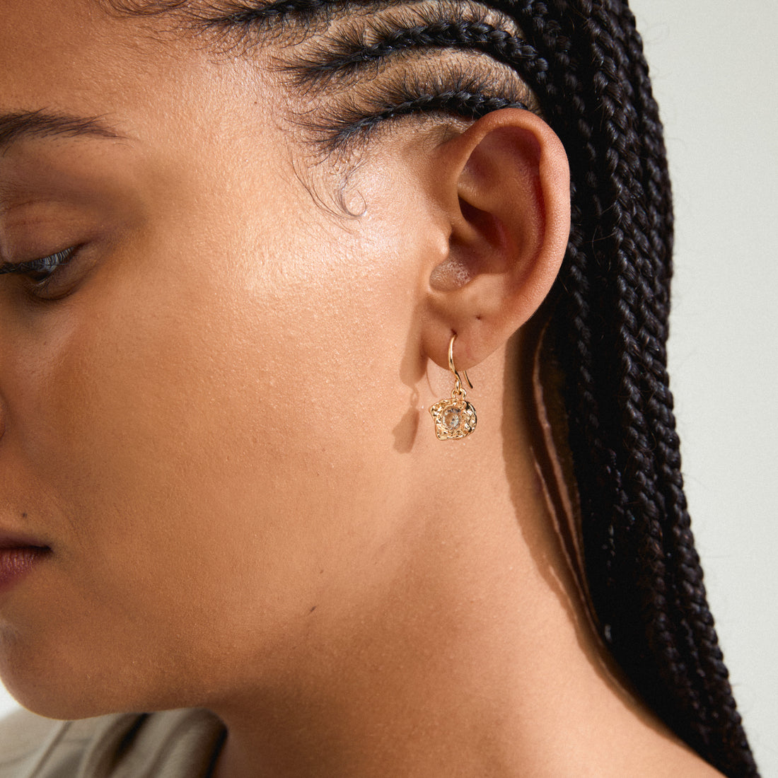 CALLUM Elegant Gold-Plated Drop Earrings