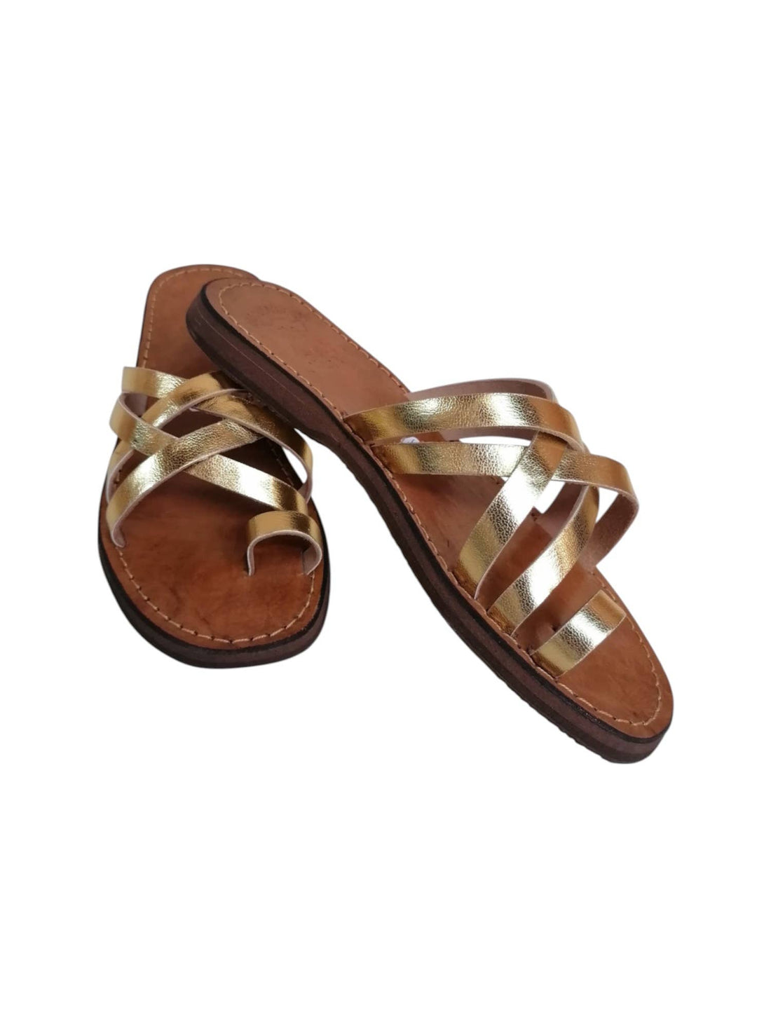 SYBIL Moroccan Leather Sandals, Women's Leather Sandals