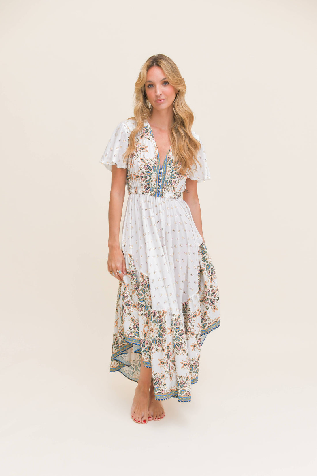 Taurus Maxi Dress in Daria Print