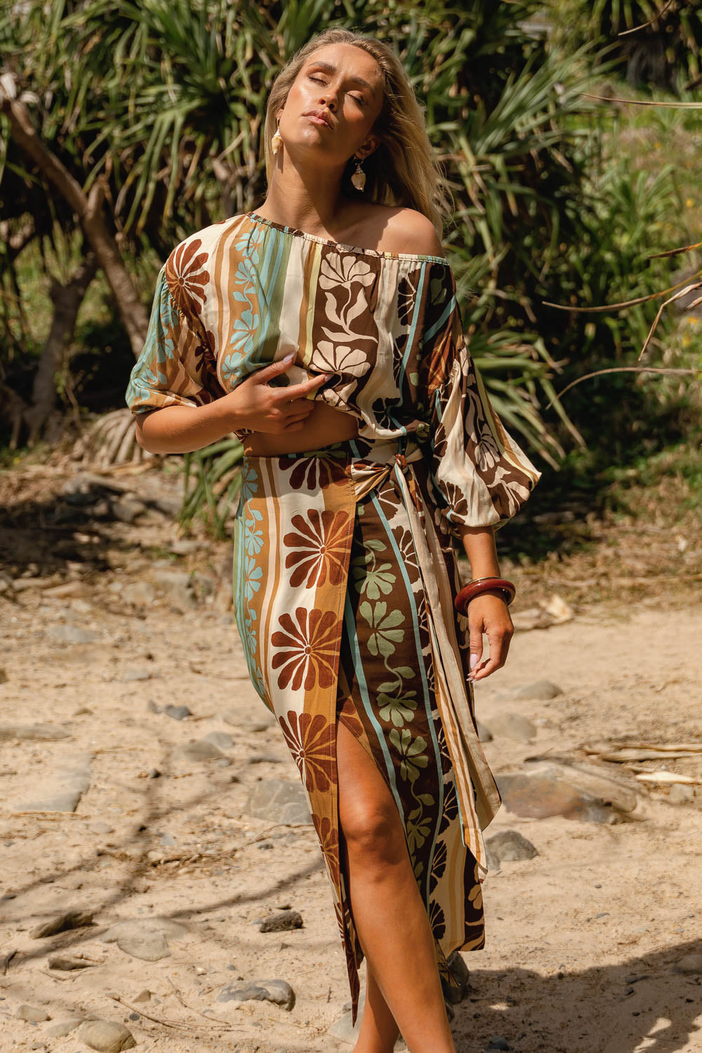 BEANA Print Arabella Blouse
