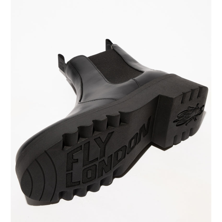 FLY MEDI 789 Chunky Chelsea Boots in Black