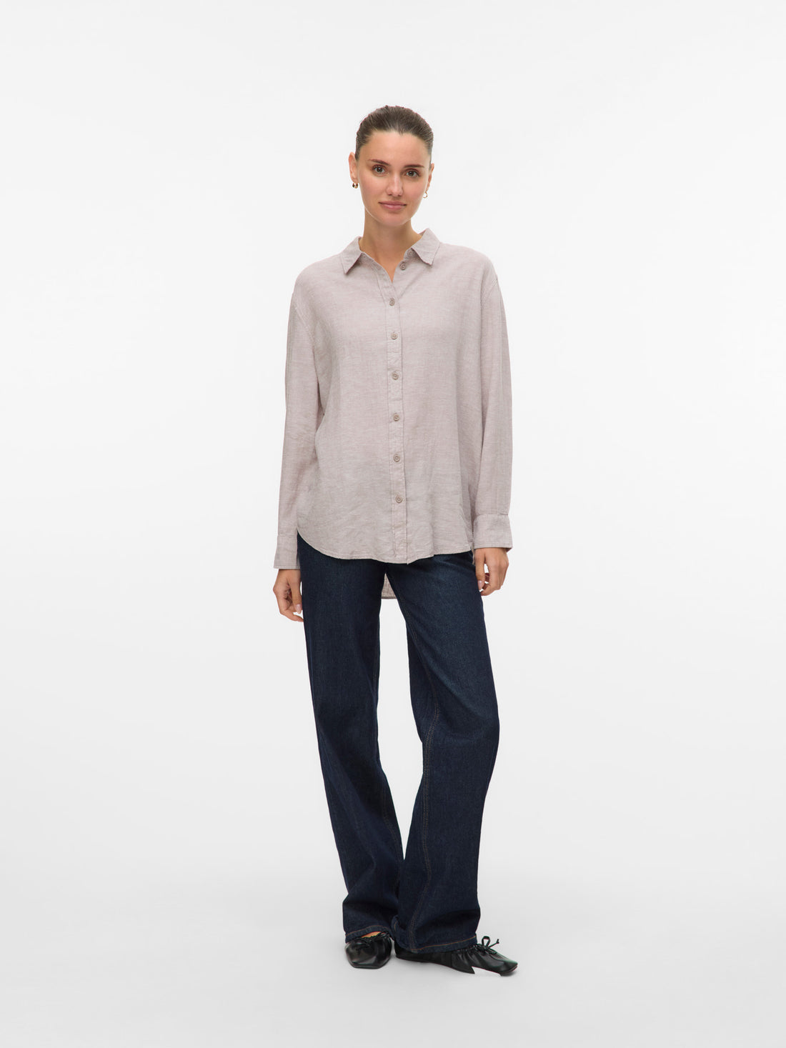 LINN Lightweight Shirt in Moon Rock Grey