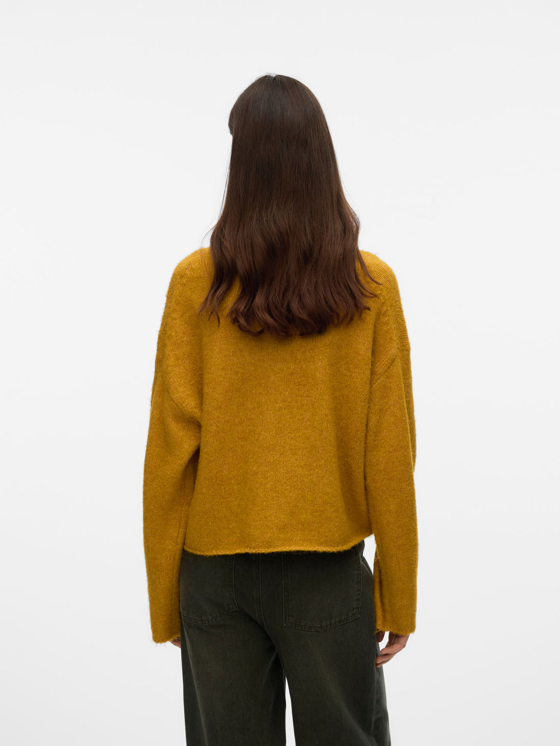MIRLA Raw Seam High Neck Jumper - 2 Colours Available