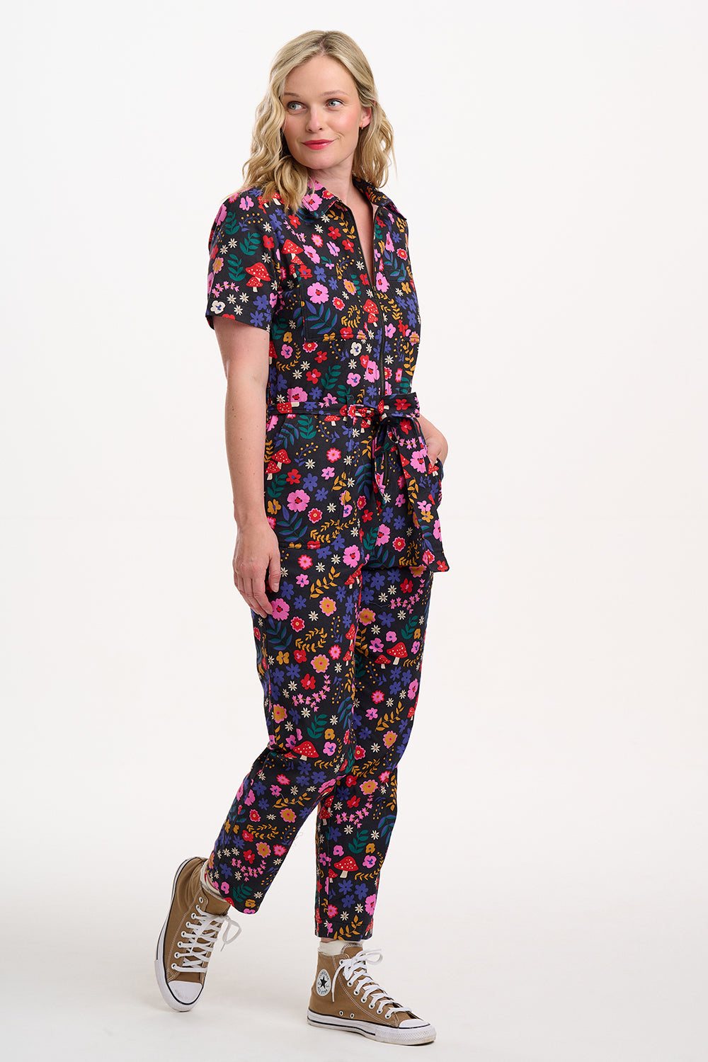 BILLY Boilersuit In Woodland Dreams Print