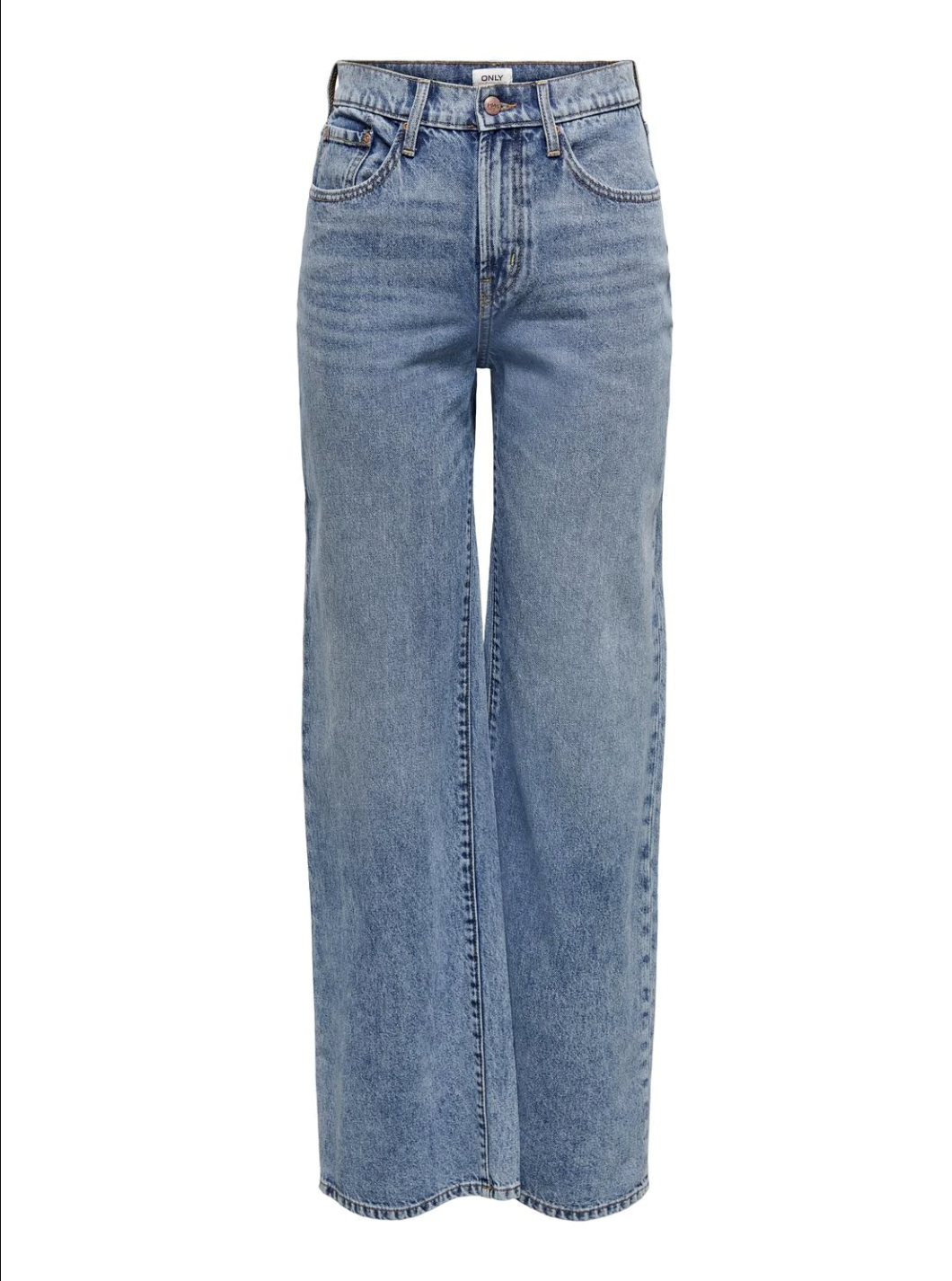 HOPE Wide Leg Jeans in Light Denim