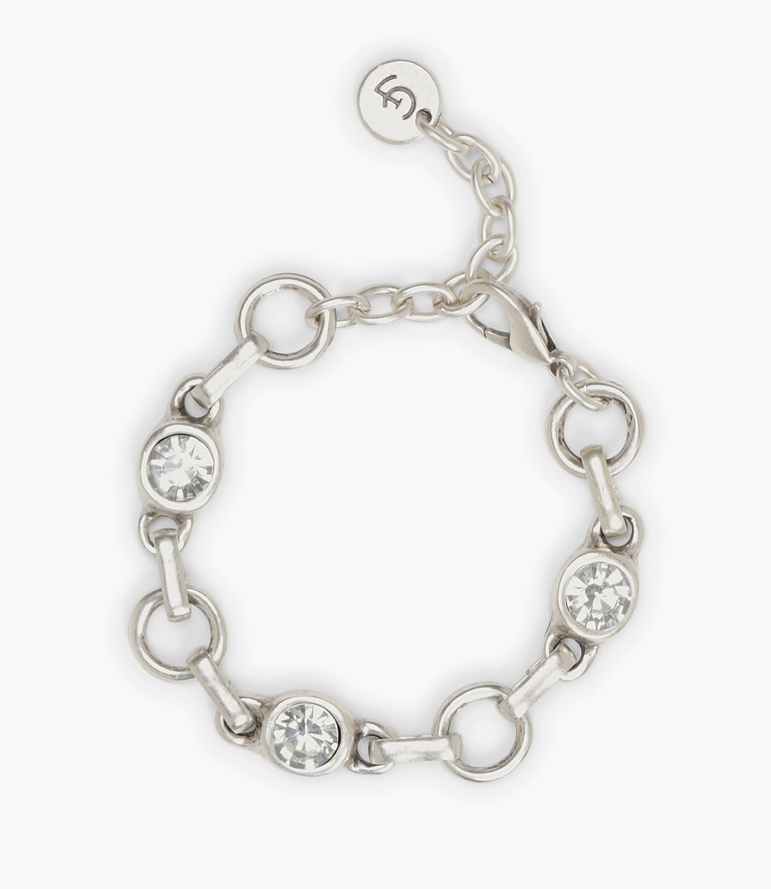 SOLU Crystal Mix Chain Bracelet