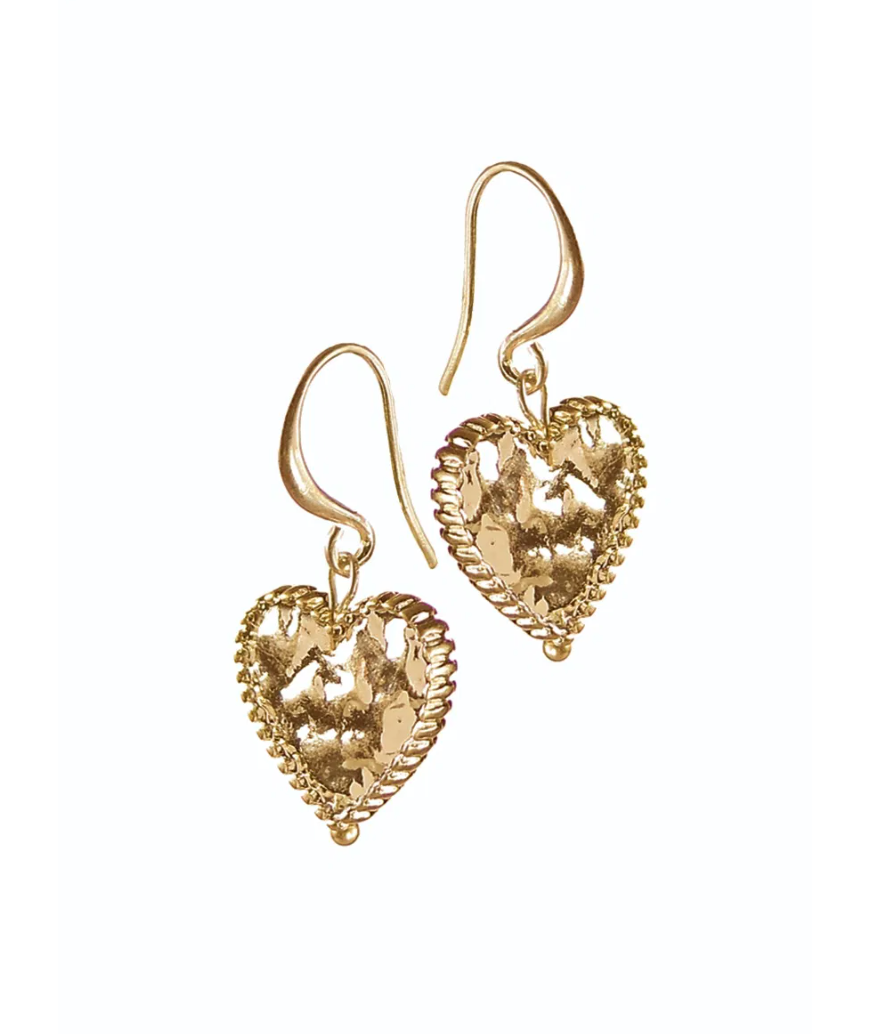 COOKIE Heat Drop Earrings in Gold - SC352