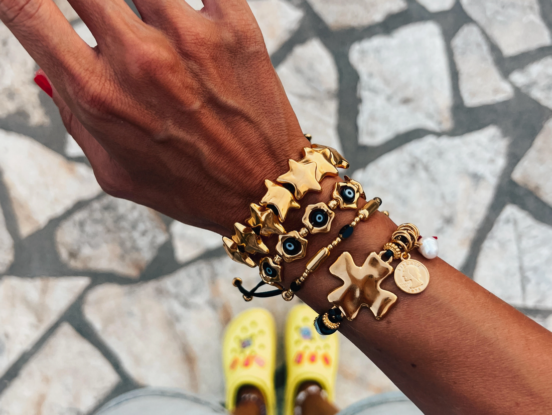 KALON Adjustable Cross Bracelet