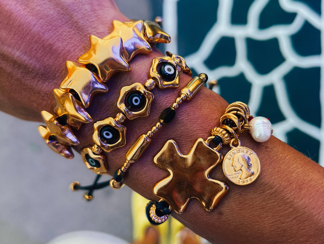 KALON Adjustable Cross Bracelet