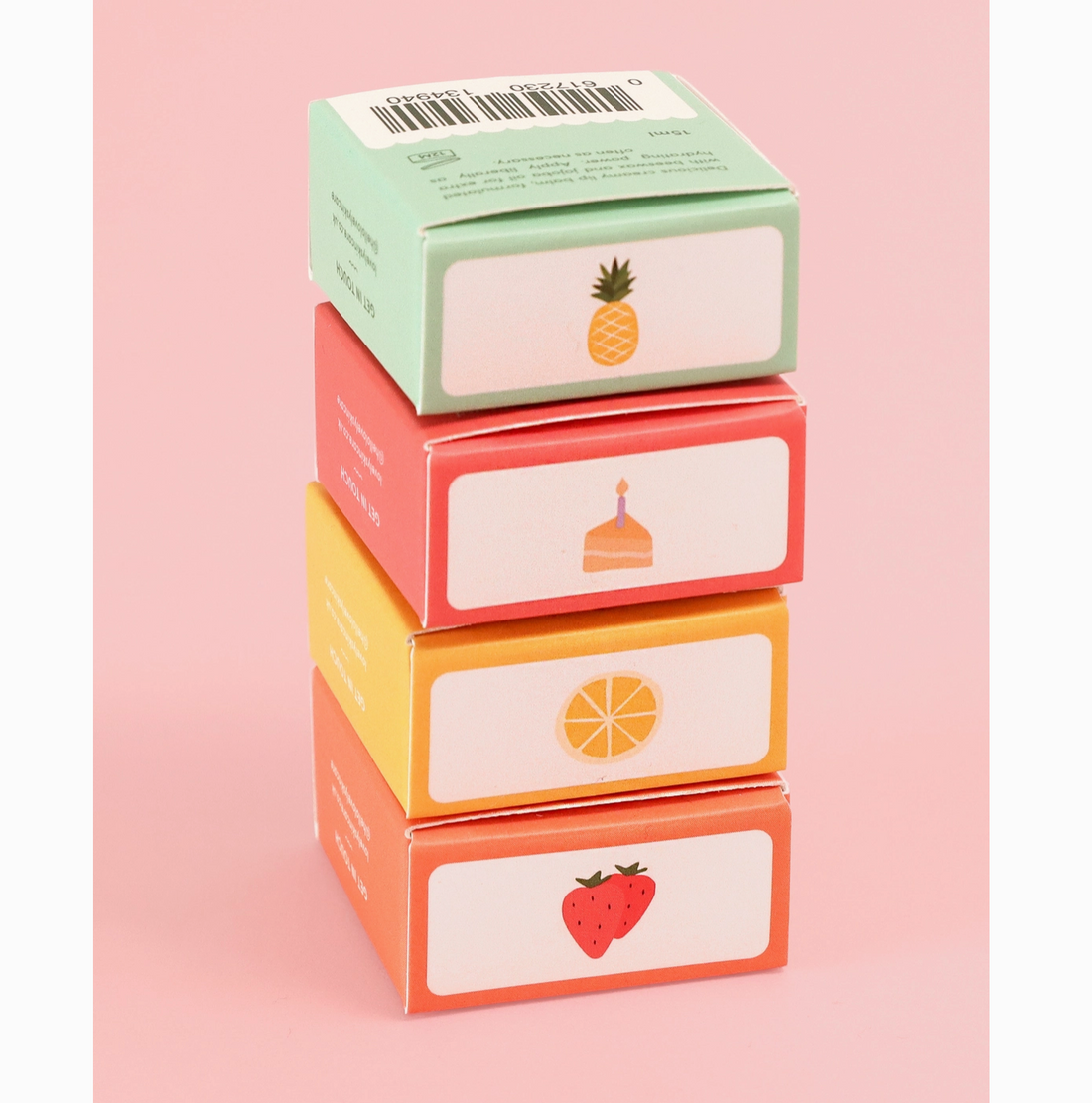 LOVELY Lip Balm - Orange and Pineapple- Main Squeeze