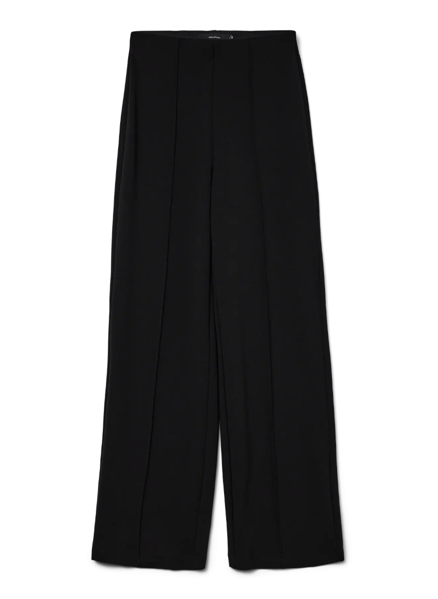 BECKY Pull On Trousers in Black